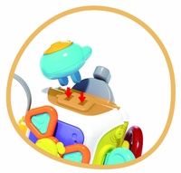 Edukáček babyted plast 11x12cm v krabici 6m+