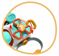 Edukáček babyted plast 11x12cm v krabici 6m+