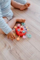 Tahoulíček beruška babyted plast 15x11cm v krabici 6m+