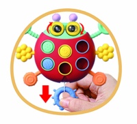 Tahoulíček beruška babyted plast 15x11cm v krabici 6m+