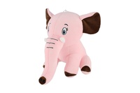 Slon sedící plyš 30cm 2 barvy