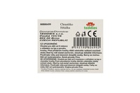 Chrastítko/Kousátko ovál plast/silikon 11cm na kartě 0m+