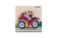 Vkládačka dřevěná dopravní prostředky mix druhů v sáčku