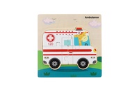 Vkládačka dřevěná dopravní prostředky mix druhů v sáčku