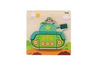 Vkládačka dřevěná dopravní prostředky mix druhů v sáčku