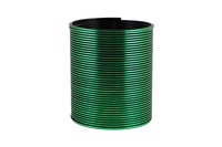 Spirála/pružina kovový efekt plast průměr 8,5cm 3 barvy 6ks v boxu