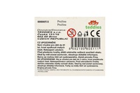 Spirála/pružina kovový efekt plast průměr 8,5cm 3 barvy 6ks v boxu