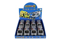 Auto policie plastové 15cm se zvukem se světlem na setrvačník