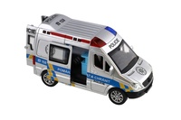 Auto policie plastové 15cm se zvukem se světlem na setrvačník