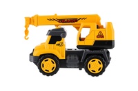 Auto stavební nákladní kov/plast 13cm na setrvačník 4 druhy 8ks v boxu