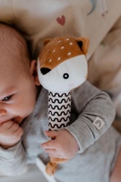 Srneček babyted Pískátko/kousátko plyš 25cm na kartě v sáčku 0m+