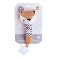 Srneček babyted Pískátko/kousátko plyš 25cm na kartě v sáčku 0m+