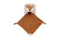 Srneček usínáček babyted, kousátko, chrastítko plyš 25x25cm na kartě v sáčku 0m+