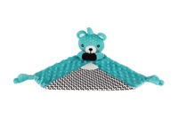 Medvídek usínáček babyted kousátko, chrastítko plyš 25x25cm na kartě v sáčku 0m+