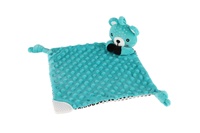 Medvídek usínáček babyted kousátko, chrastítko plyš 25x25cm na kartě v sáčku 0m+