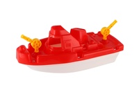 Loď rybářská do vody plast 2 barvy 12x28cm