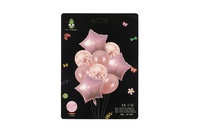 Sada balonek/balonky nafukovací párty 9ks 3 barvy v sáčku 13x18cm