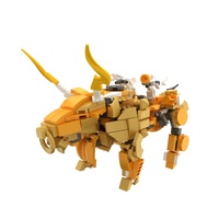 Stavebnice iM.MASTER mechanický bojový robot plast 344 dílků v krabici 31x23x6,5cm