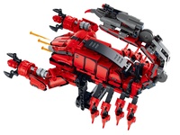 Stavebnice iM.MASTER škorpion na ruku/zbraň plast 664 dílků v krabici 35x27x7cm