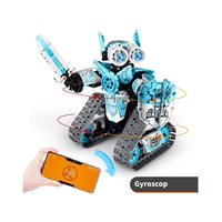 Stavebnice iM.MASTER 3v1 programovatelný robot RC plast 2,4GHz 397 dílků na bat. v krabici 31x23cm