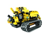 Stavebnice iM.MASTER 3v1 programovatelný stavební stroj RC plast 2,4GHz 452 dílků +dob. pack v krab.