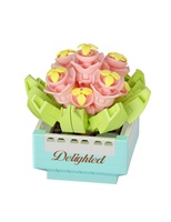 Stavebnice mini KOCO Sukulent v květináči různé druhy