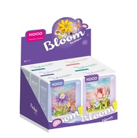 Stavebnice mini KOCO Květinová scenérie různé druhy