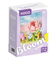 Stavebnice mini KOCO Květinová scenérie různé druhy