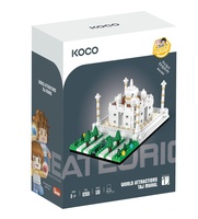 Stavebnice mini KOCO Taj Mahal plast 539 ks v krabičce 13x16,5x7cm