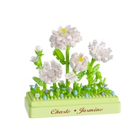 Stavebnice mini KOCO Jasmín plast 285ks v krabičce 11x12x5cm