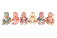 Panenka miminko plastové pevné tělo 26cm mix druhů