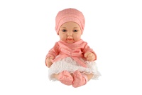 Panenka miminko plastové pevné tělo 26cm mix druhů