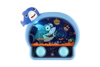 Vodní hra hlavolam svítící mořské zvířátko plast 13x12cm na baterie 4 barvy 12ks v boxu