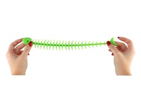 Hračka antistresová rybí kostra natahovací silikon 25cm