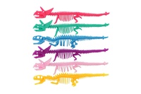 Hračka antistresová kostra dinosaura natahovací silikon 22cm