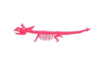 Hračka antistresová kostra dinosaura natahovací silikon 22cm
