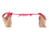 Hračka antistresová kostra dinosaura natahovací silikon 22cm