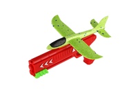 Letadlo vystřelovací pěnové s pistolí 26cm 2 barvy v sáčku