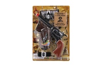 Pistole klapací s doplňky plastová 22cm