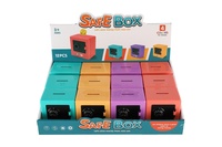 Pokladnička trezor 4 barvy 12ks v boxu