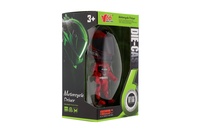 Figurka motorkáře ohebná kov/plast 12cm v krabičce 10,5x16,5cm