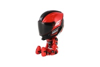 Figurka motorkáře ohebná kov/plast 12cm v krabičce 10,5x16,5cm