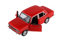 Auto retro plast 18cm se světlem a zvukem na setrvačník různé druhy