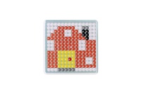 Zažehlovací korálky created 8000ks + 10 šablon s doplňky v plastovém boxu 26x17x13cm