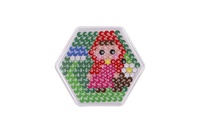 Zažehlovací korálky created 8000ks + 10 šablon s doplňky v plastovém boxu 26x17x13cm
