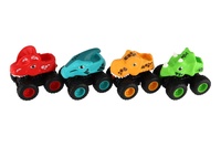 Auto terénní Off-Road dinosaurus 9,5x11cm na setrvačník Různé druhy