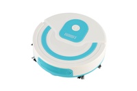 Robotický vysavač plast 17cm na baterie se zvukem v krabici 22x20x6cm