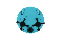 Robotický vysavač plast 17cm na baterie se zvukem v krabici 22x20x6cm