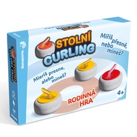 Curling stolní společenská hra v krabici 34x23x6cm
