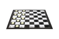 Šachy & Dáma 2v1 společenská strategická hra v krabici 26,5x26,5x5cm